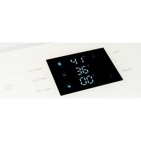 BERTAZZONI RFD90S5FPNS/24 X HER Εντοιχιζόμενος Ψυγειοκαταψύκτης PREMIUM SLOT-IN 91cm Inox